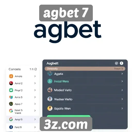 agbet 7 - Análise da interface do usuário do site agbet 7